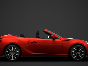 toyota gt 86 cabrio 2020 Modelo 3D