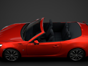 toyota gt 86 cabrio 2020 Modelo 3D