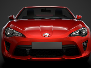toyota gt 86 cabrio 2020 Modelo 3D