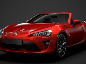 toyota gt 86 cabrio 2020 Modelo 3D