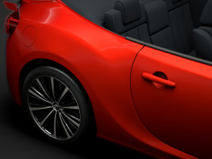 toyota gt 86 cabrio 2020 Modelo 3D
