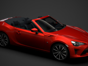 toyota gt 86 cabrio 2020 Modelo 3D