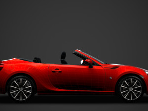 toyota gt 86 cabrio 2020 Modelo 3D