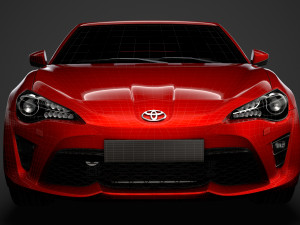 toyota gt 86 cabrio 2020 Modelo 3D