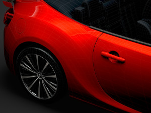 toyota gt 86 cabrio 2020 Modelo 3D