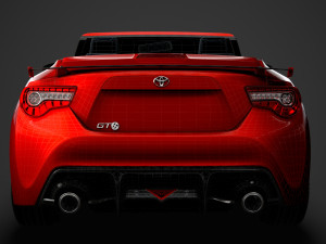 toyota gt 86 cabrio 2020 Modelo 3D