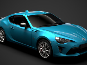 toyota gts 86 2020 3D Model