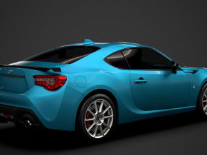 toyota gts 86 2020 3D Model