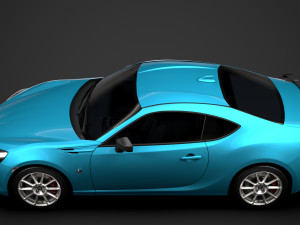 toyota gts 86 2020 3D Model