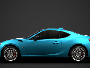 toyota gts 86 2020 3D Model