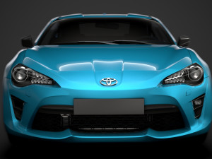 toyota gts 86 2020 3D Model