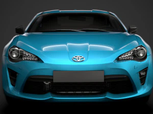 toyota gts 86 2020 3D Model