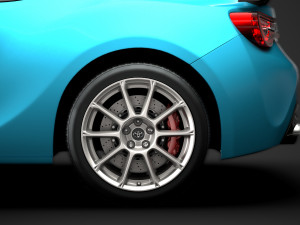 toyota gts 86 2020 3D Model