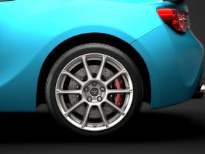 toyota gts 86 2020 3D Model