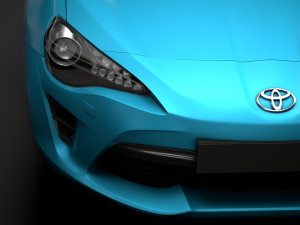 toyota gts 86 2020 3D Model