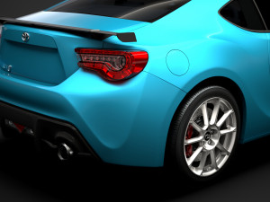 toyota gts 86 2020 3D Model