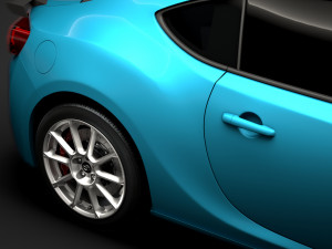 toyota gts 86 2020 3D Model