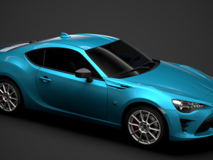 toyota gts 86 2020 3D Model