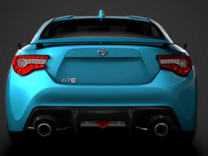 toyota gts 86 2020 3D Model