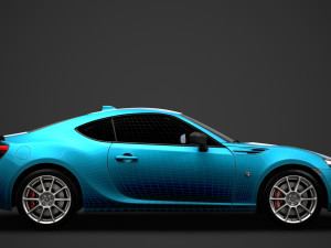 toyota gts 86 2020 3D Model