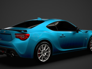 toyota gts 86 2020 3D Model