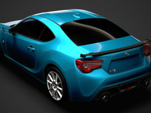 toyota gts 86 2020 3D Model