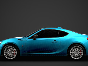 toyota gts 86 2020 3D Model