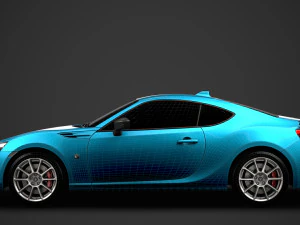 toyota gts 86 2020 3D Model