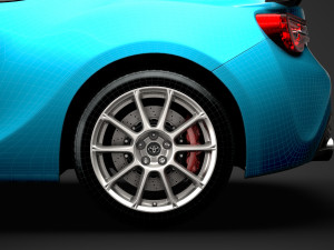 toyota gts 86 2020 3D Model