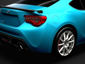 toyota gts 86 2020 3D Model