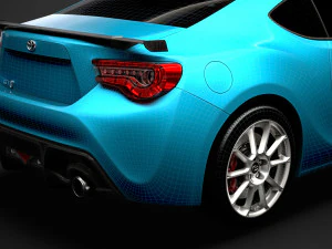 toyota gts 86 2020 3D Model