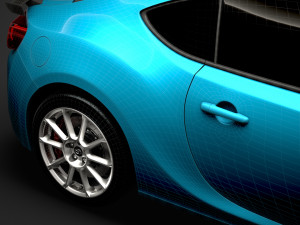 toyota gts 86 2020 3D Model