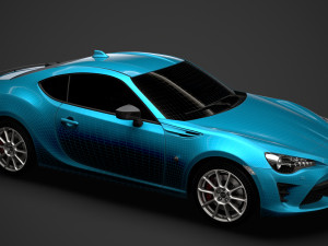 toyota gts 86 2020 3D Model