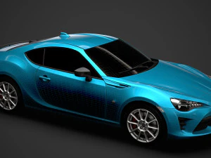 toyota gts 86 2020 3D Model