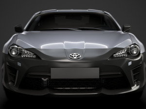 toyota rc 86 2020 3D Model