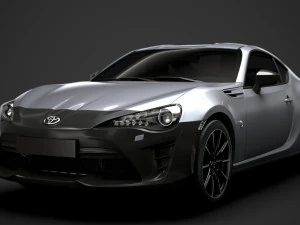 toyota rc 86 2020 3D Model
