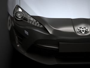toyota rc 86 2020 3D Model