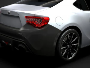toyota rc 86 2020 3D Model