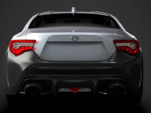 toyota rc 86 2020 3D Model
