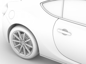 toyota rc 86 2020 3D Model