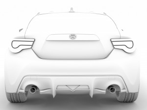 toyota rc 86 2020 3D Model