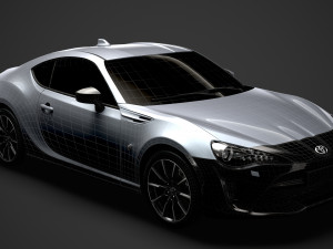 toyota rc 86 2020 3D Model