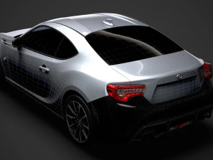 toyota rc 86 2020 3D Model
