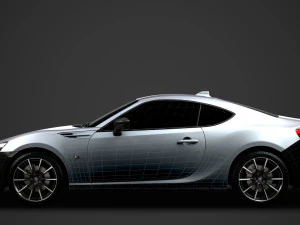 toyota rc 86 2020 3D Model