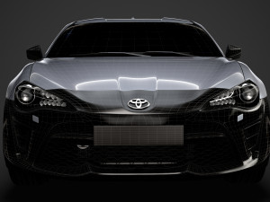 toyota rc 86 2020 3D Model