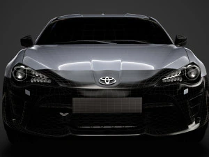 toyota rc 86 2020 3D Model