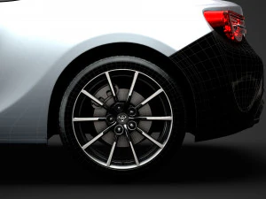 toyota rc 86 2020 3D Model