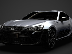 toyota rc 86 2020 3D Model
