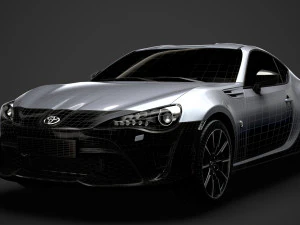 toyota rc 86 2020 3D Model