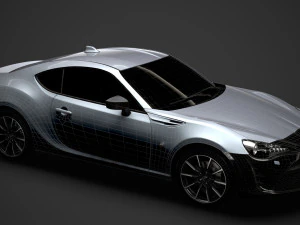 toyota rc 86 2020 3D Model
